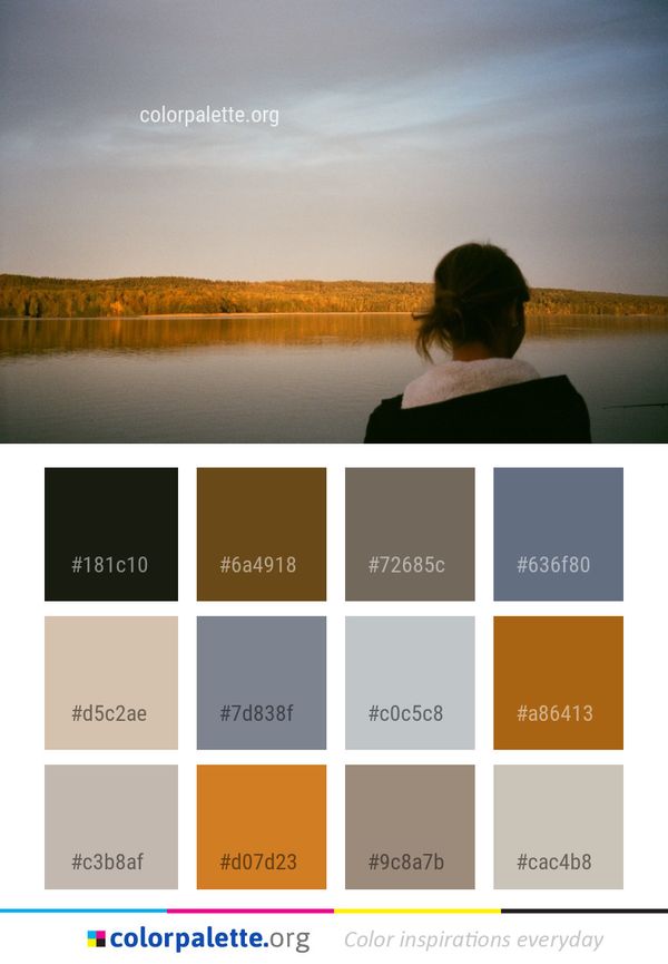 Sky Water Reflection Color Palette