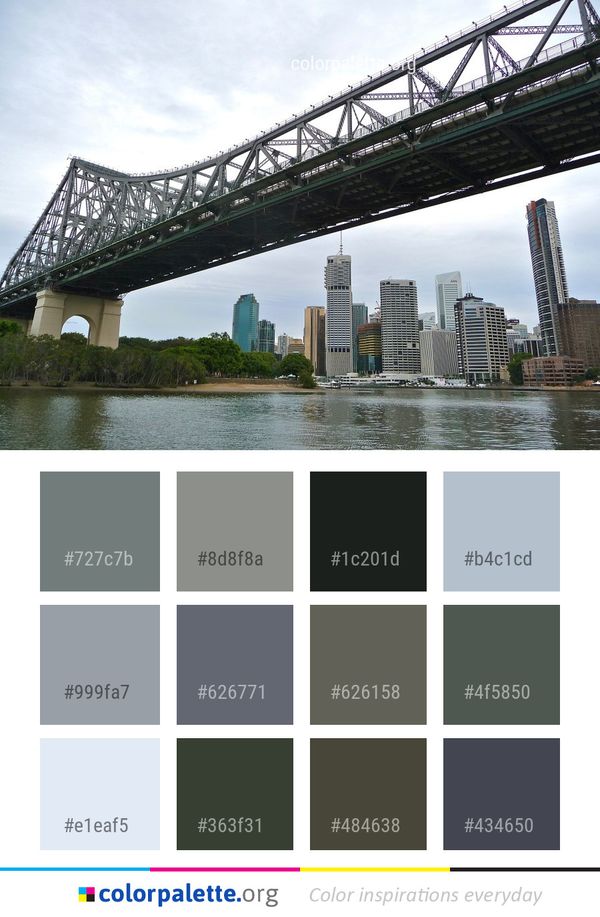 Bridge Metropolitan Area Fixed Link Color Palette