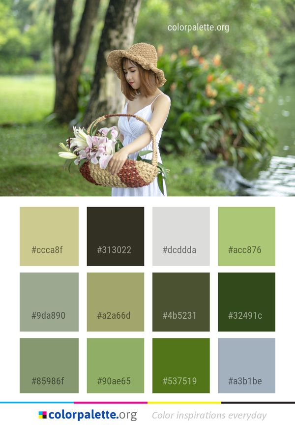 Beauty Lady Girl Color Palette