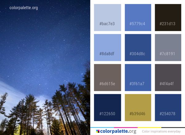 Sky Nature Atmosphere Color Palette