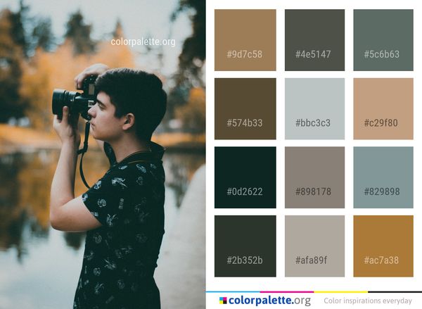 Photograph Photography Girl Color Palette
