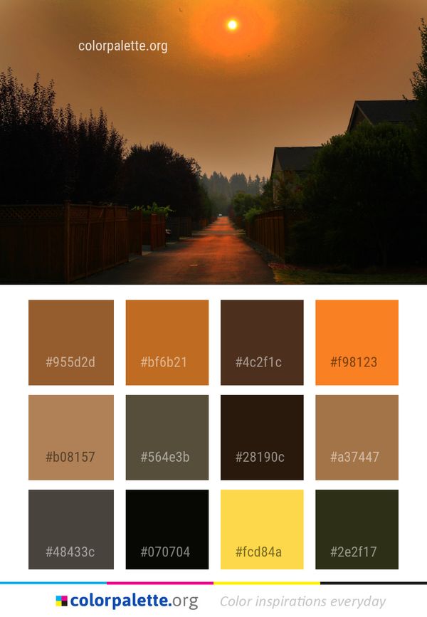 Sky Nature Atmosphere Color Palette