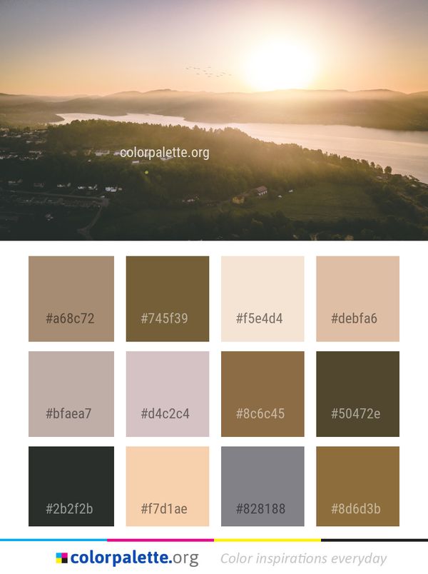 Sky Morning Dawn Color Palette