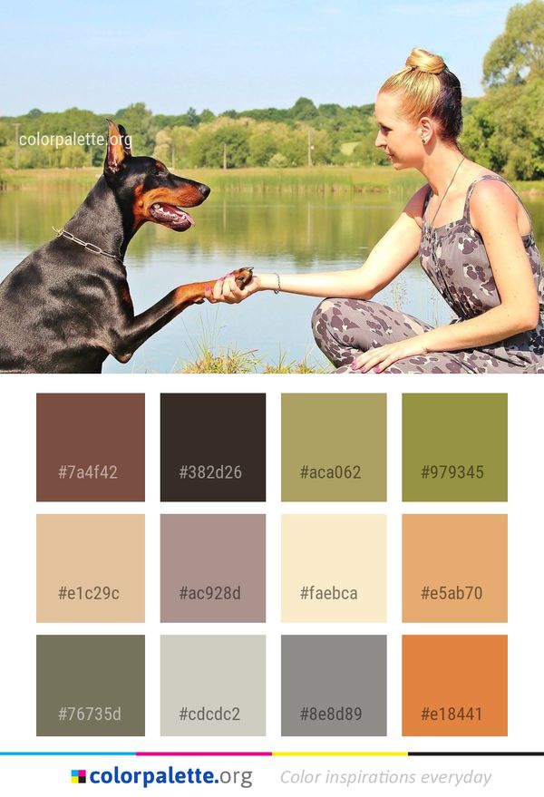 Dog Breed Guard Color Palette