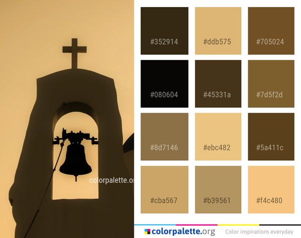 Church Bell Cross Color Palette