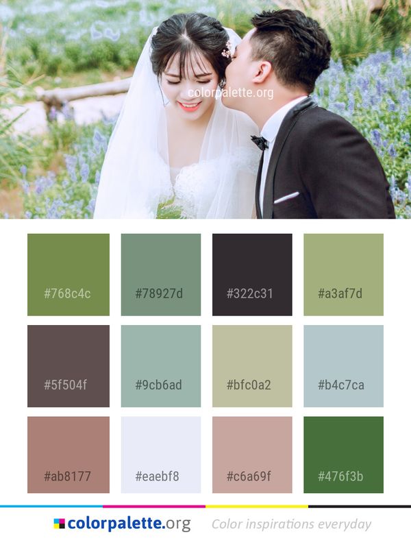 Photograph Bride Bridal Clothing Color Palette