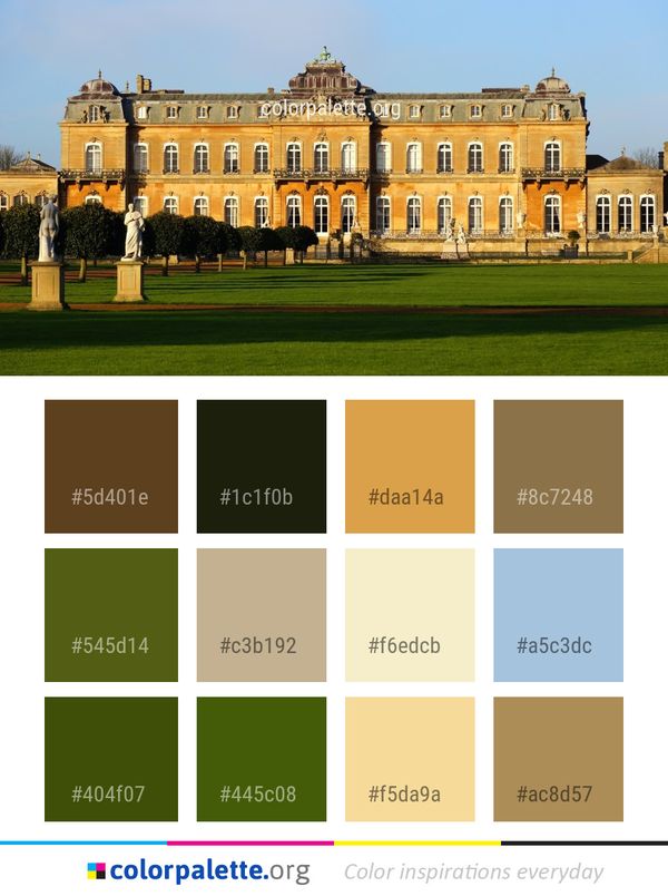 Stately Home Landmark Palace Color Palette