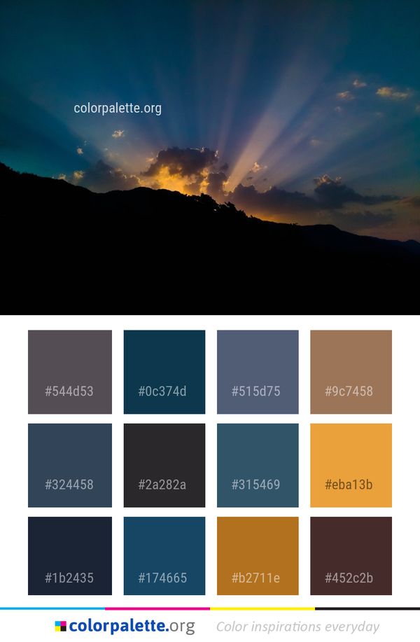 Sky Nature Atmosphere Color Palette