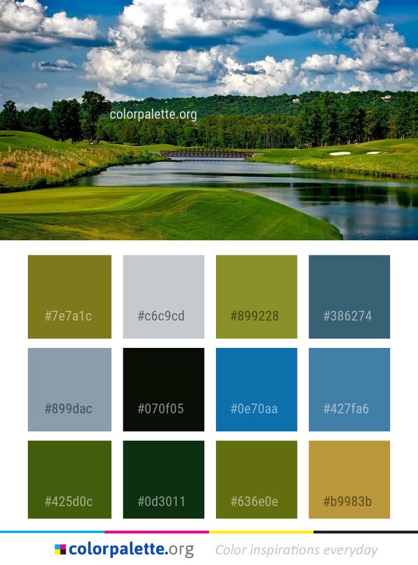 Nature Sky Cloud Color Palette