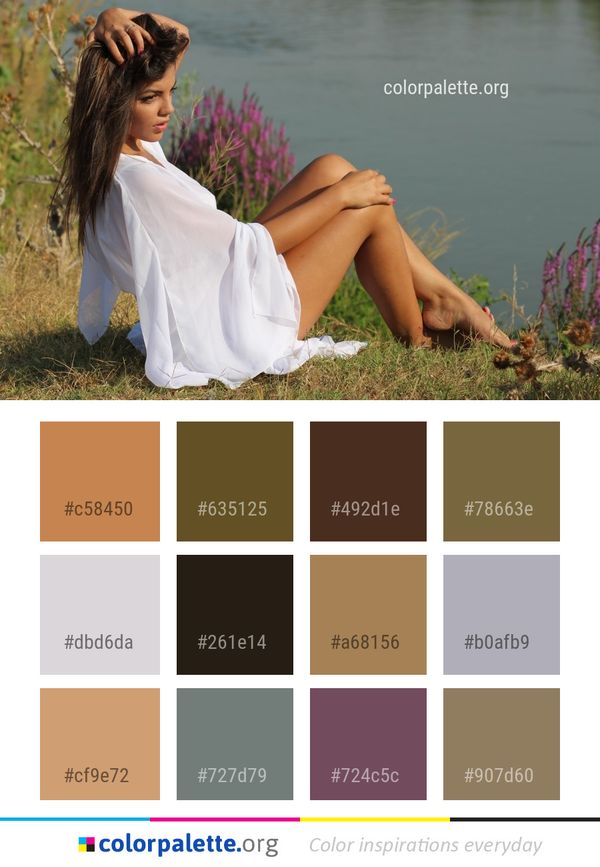 Beauty Lady Girl Color Palette