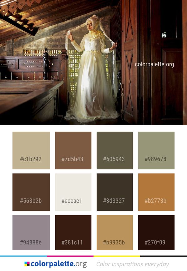 Gown Dress Bridal Clothing Color Palette
