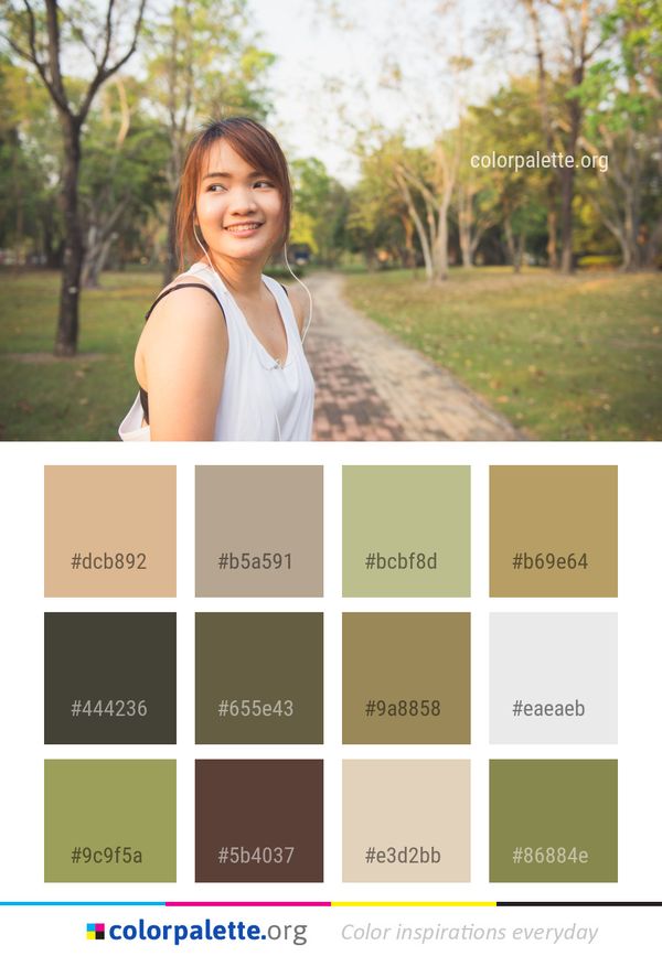 Photograph Nature Facial Expression Color Palette