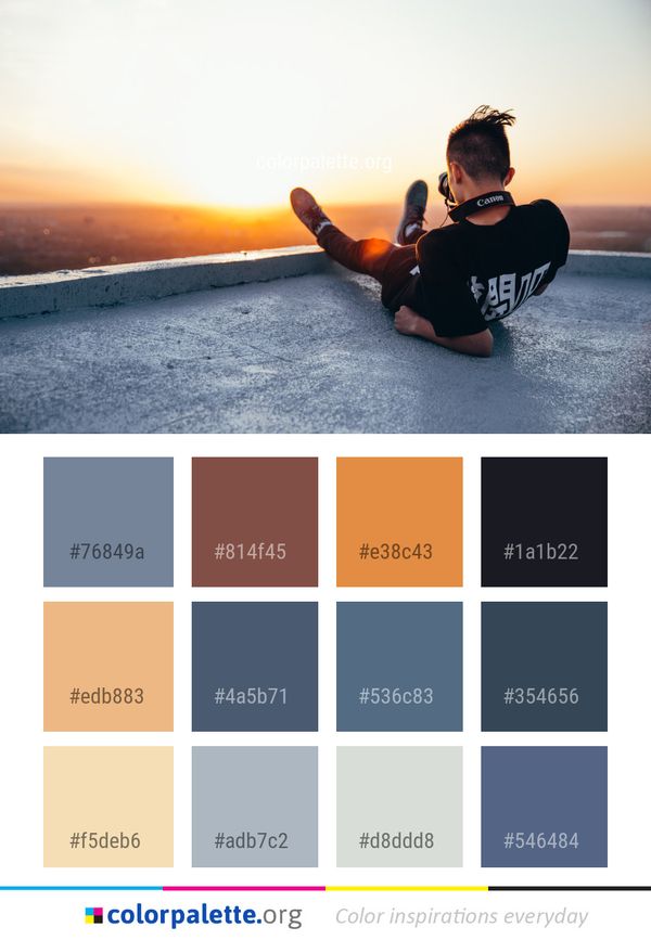 Photograph Sky Sunglasses Color Palette