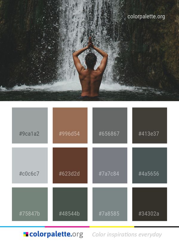 Water Nature Feature Color Palette