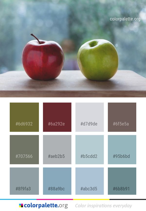Apple Fruit Produce Color Palette