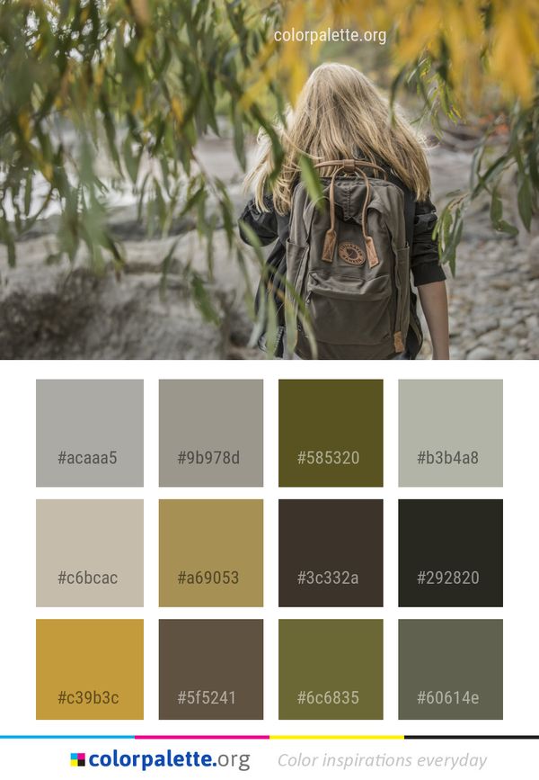 Tree Woody Plant Color Palette
