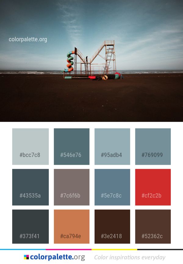 Sea Sky Horizon Color Palette