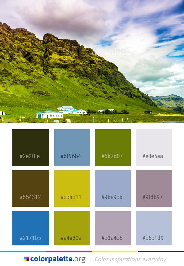 Sky Highland Nature Color Palette