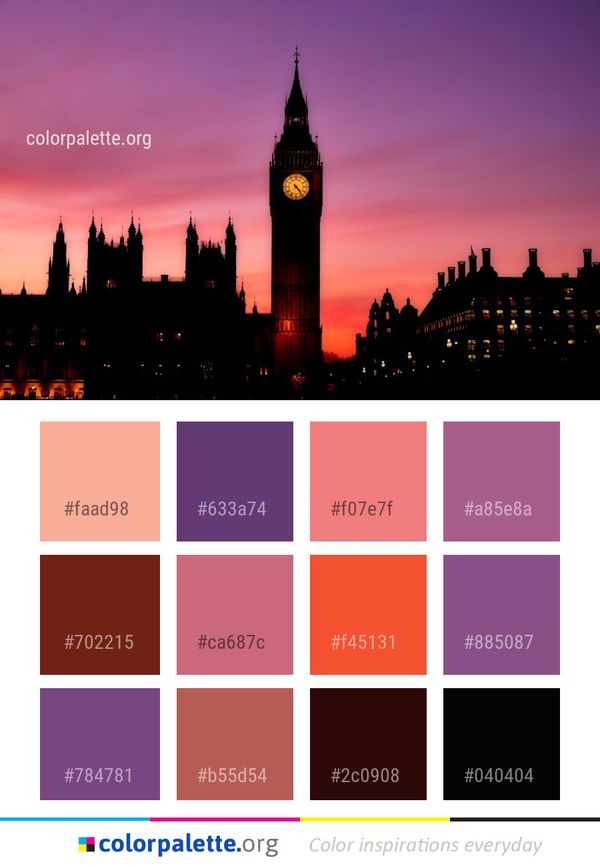 Landmark Sky Metropolitan Area Color Palette