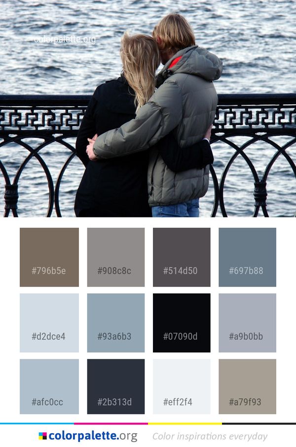 Water Emotion Interaction Color Palette