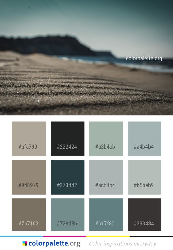 Sea Body Of Water Sky Color Palette