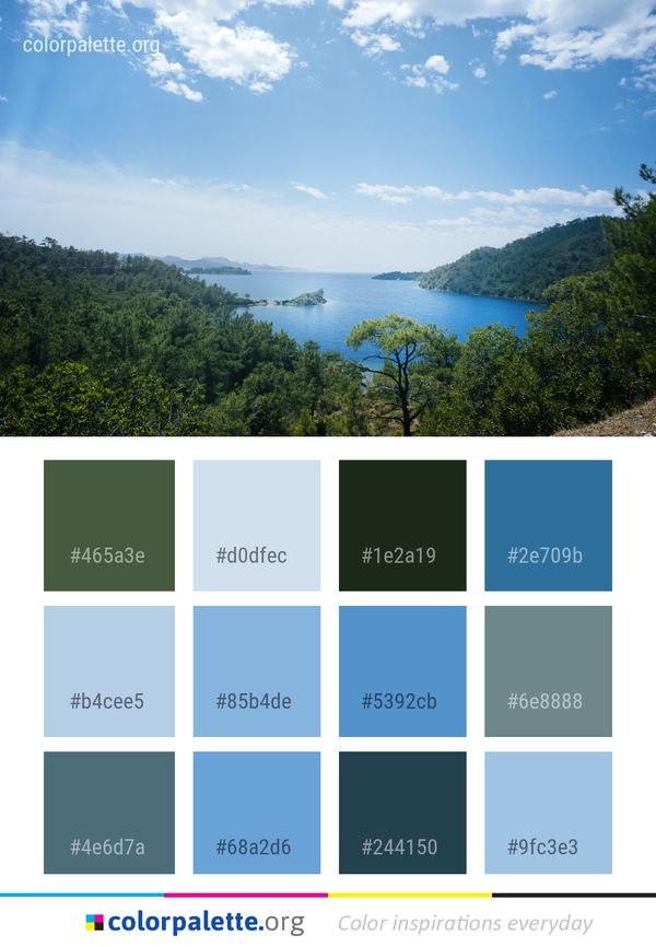 Sky Nature Cloud Color Palette