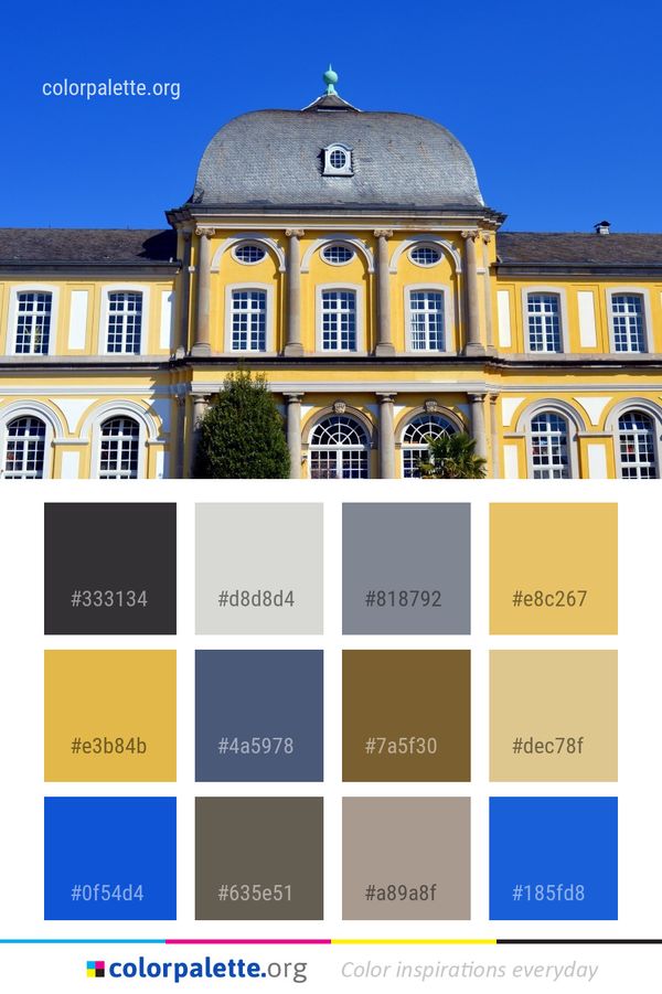 Landmark Building Ch??teau Color Palette