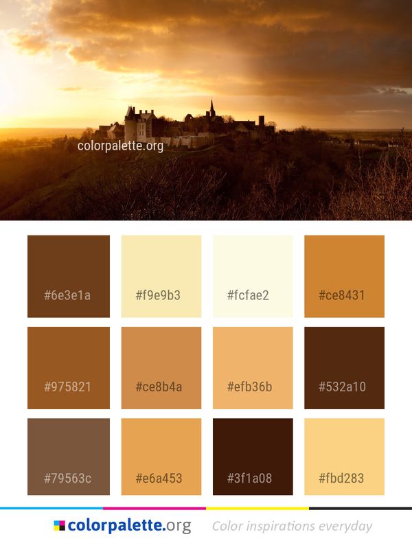 Sky Dawn Morning Color Palette