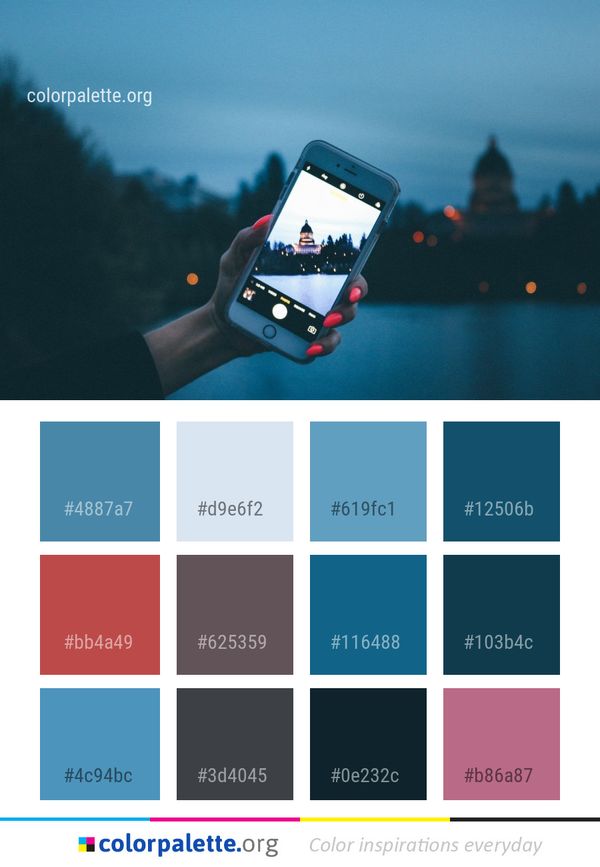 Sky Technology Photography Color Palette