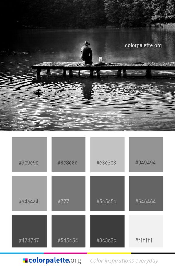 Reflection Water Nature Color Palette